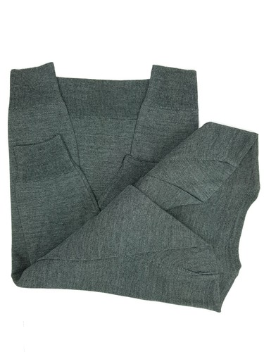 Maglione Maglioncino Uomo Scollo V Pullover Punta Tinta Unita Elegante Classico - Foto 13 di 21