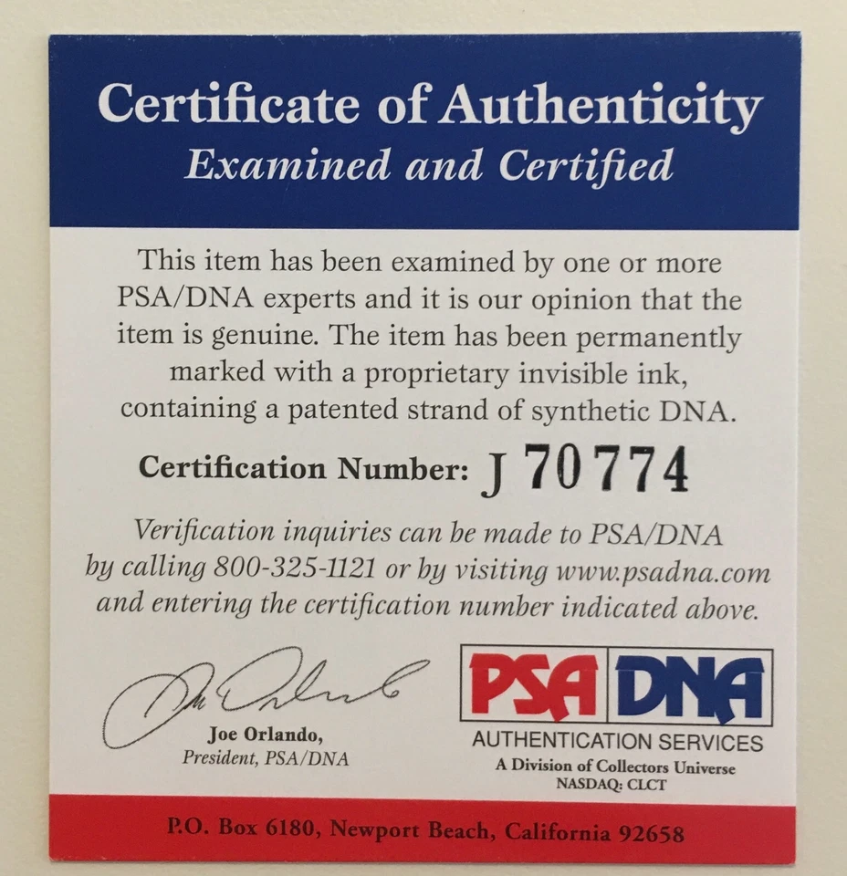 DOUG GILMOUR SIGNED CALGARY FLAMES 8 x 10 PHOTO with PSA|DNA COA - Image 2 of 2