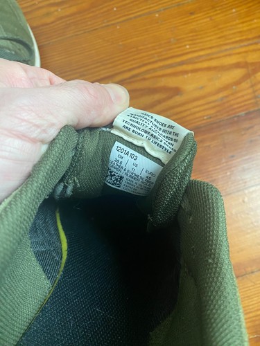 ASICS LYTE Shoes Suede Men's Size 11 Smog Green 1201A103 600 - Picture 7 of 7