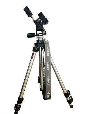 Manfrotto Bogen 3021 Professional Tripod | Aluminum | Pan Manfrotto Bogen 3021 Professional Tripod | Aluminum | Pan