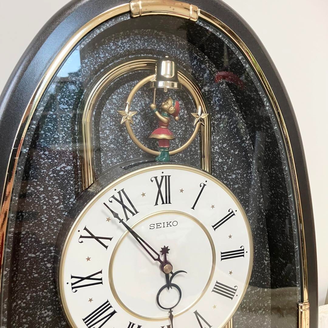 SEIKO Puppet RE506B Karakuri melody Clock Released in 1990 SEIKO Puppet RE506B Karakuri melody Clock Released in 1990