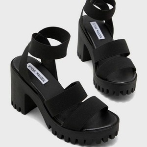 steve madden strappy platform sandals