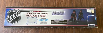 Franklin NHL Mini Hockey Light-Up Goal Set - NEW IN BOX! - Glows in the Dark!