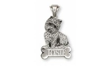 Westie Pendant Jewelry Sterling Silver Handmade West Highland White Terrier Pend