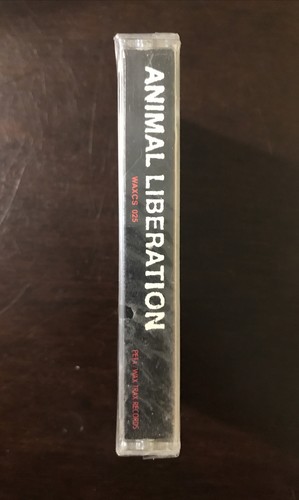 Animal Liberation PETA Cassette (WAXCS025) Wax Trax Records - New Sealed - Picture 2 of 3