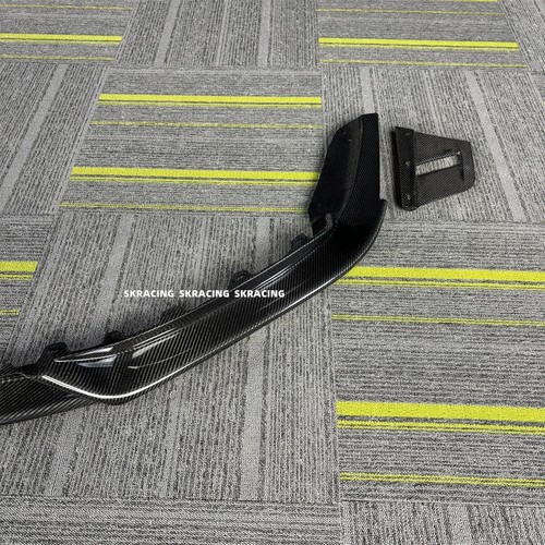 Fits Porsche Carrera 911 992 2022-24 Real Carbon Fiber Front Bumper Diffuser Lip - Picture 7 of 22
