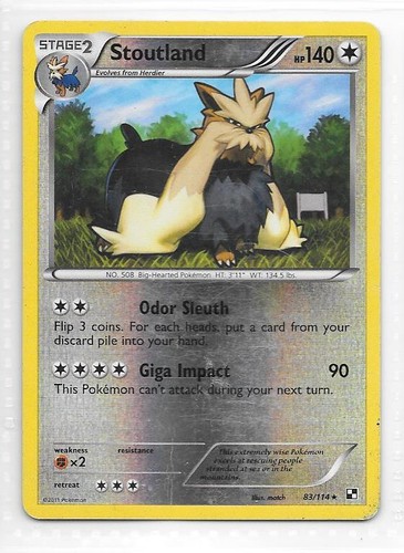 Pokemon --- BLACK & WHITE BASE SINGLES --- C/U/R/HOLOS! U PICK!  *UPDATED 8/30* - Imagen 16 de 17