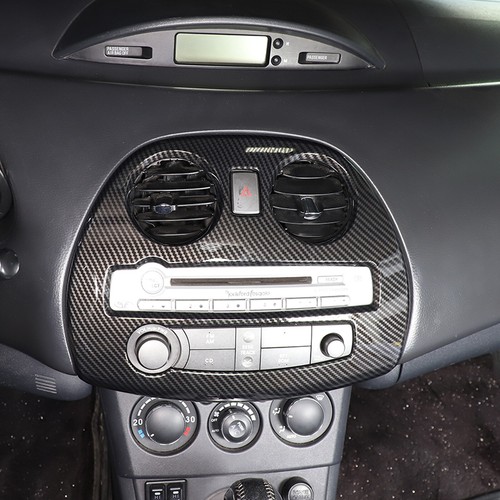 For Mitsubishi ECLIPSE 2006-2011 ABS Carbon Multimedia Button Panel Frame Cover - Picture 6 of 12