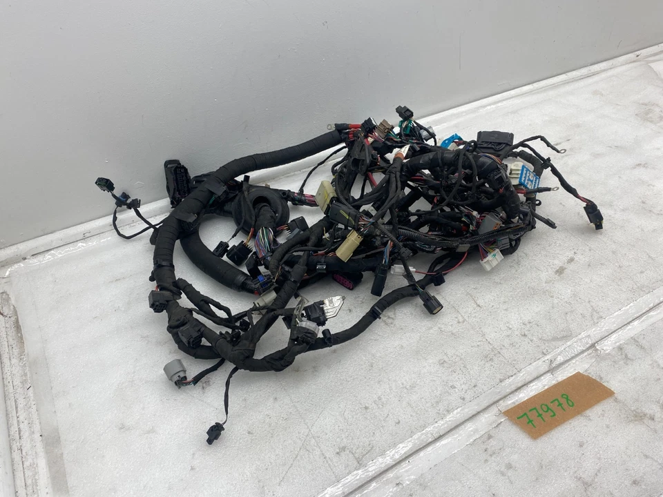 ⭕ 2012 2013 2014 2015 Tesla Model S Front Trunk Main Wiring Harness OEM 1046132 - Image 3 of 4
