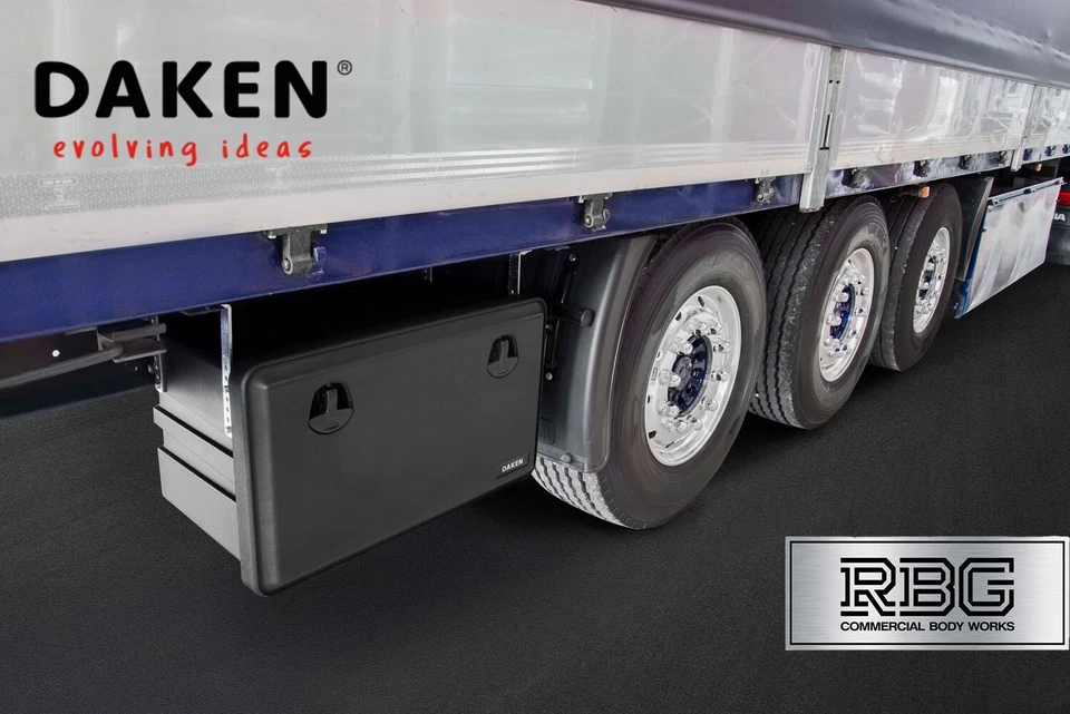 DAKEN JUST Toolbox Multiple Sizes Tool Box Lorry Side Locker Truck Storage Box - Image 2 of 4