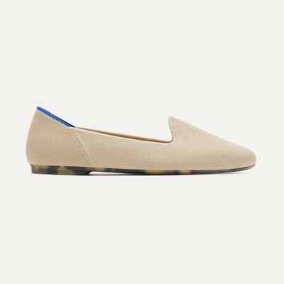 NEW ROTHYS The Lounge Loafer in Sand Stone CASUAL SHOES SLIP ON BEIGE SIZE 9