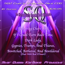 KARAOKE StarQuest vol-2 Cher's Greatest Hits 16 Songs/Believe/Love Hurts w/PRINT