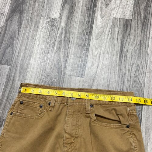 LEVI'S 502 Original Regular Fit Tapered Leg Khaki Denim Jeans Herren Größe W29/L32 - Bild 9 von 11