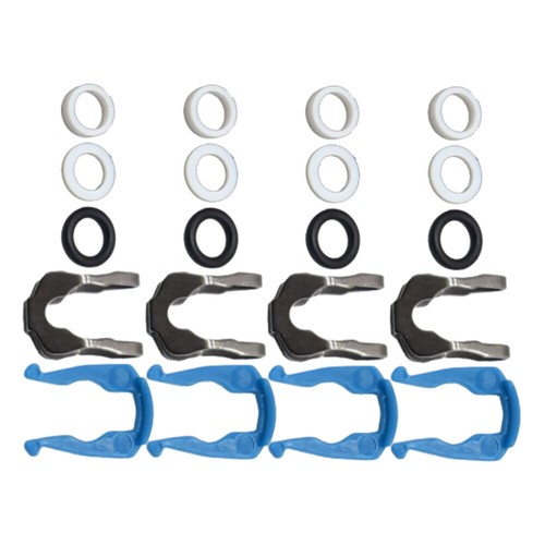 Fuel Injector Seal Repair kit For Opel/Vauxhall Astra 2.2 2198cc Petrol 2001-05 - Picture 2 of 6