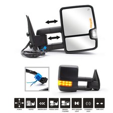 Towing Mirrors For 2006 Chevy Silverado 150025003500 Power Heated Signal Towing Mirrors For 2006 Chevy Silverado 150025003500 Power Heated Signal