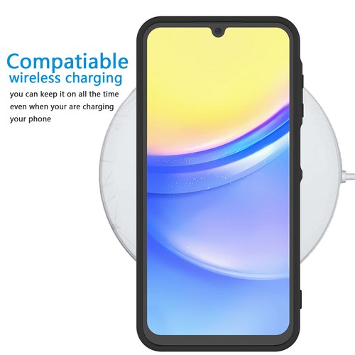 Für Samsung Galaxy A15 5G Handyhülle Flüssig Silikon Cover mit Displayschutz - Bild 12 von 51