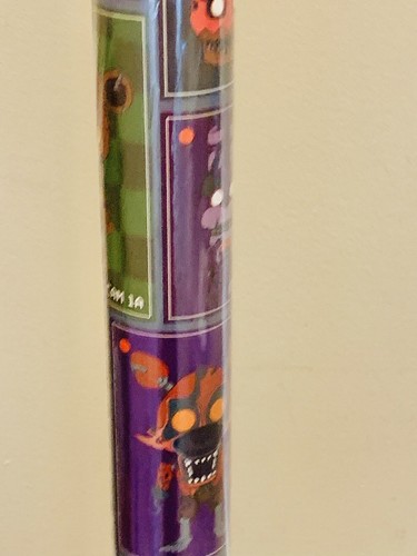 One Roll Five Nights at Freddy's Black Light Gift Wrap Wrapping Paper 70 sq Feet - Picture 6 of 20