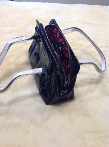 Lulu Guiness Black Patent Leather Bag BNWT - Picture 5 of 13