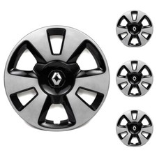 4x ORIGINAL Renault Radkappe Radblende 15" Schwarz Silber TWINGO 3 403158603R 4x ORIGINAL Renault Radkappe Radblende 15" Schwarz Silber TWINGO 3 403158603R