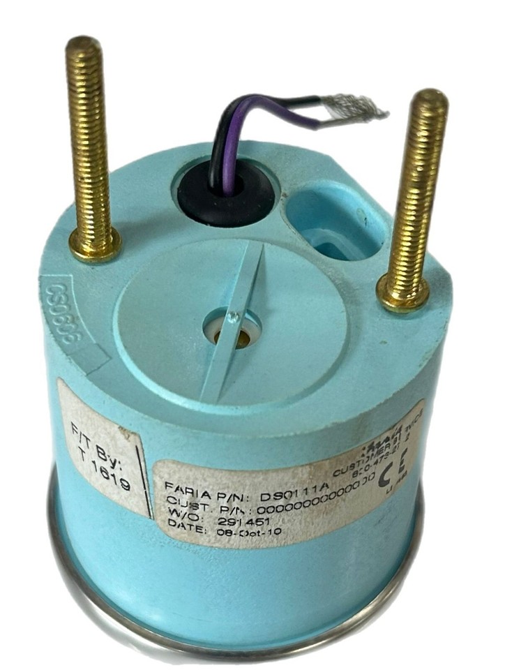 Faria Boat Depth Finder Sounder Gauge Thru Hull Transducer P78 On / Off