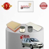 Kit Wartung 4 Filter Fiat Ulysse II 2.0 JTD 80KW 109CV Ab 2002