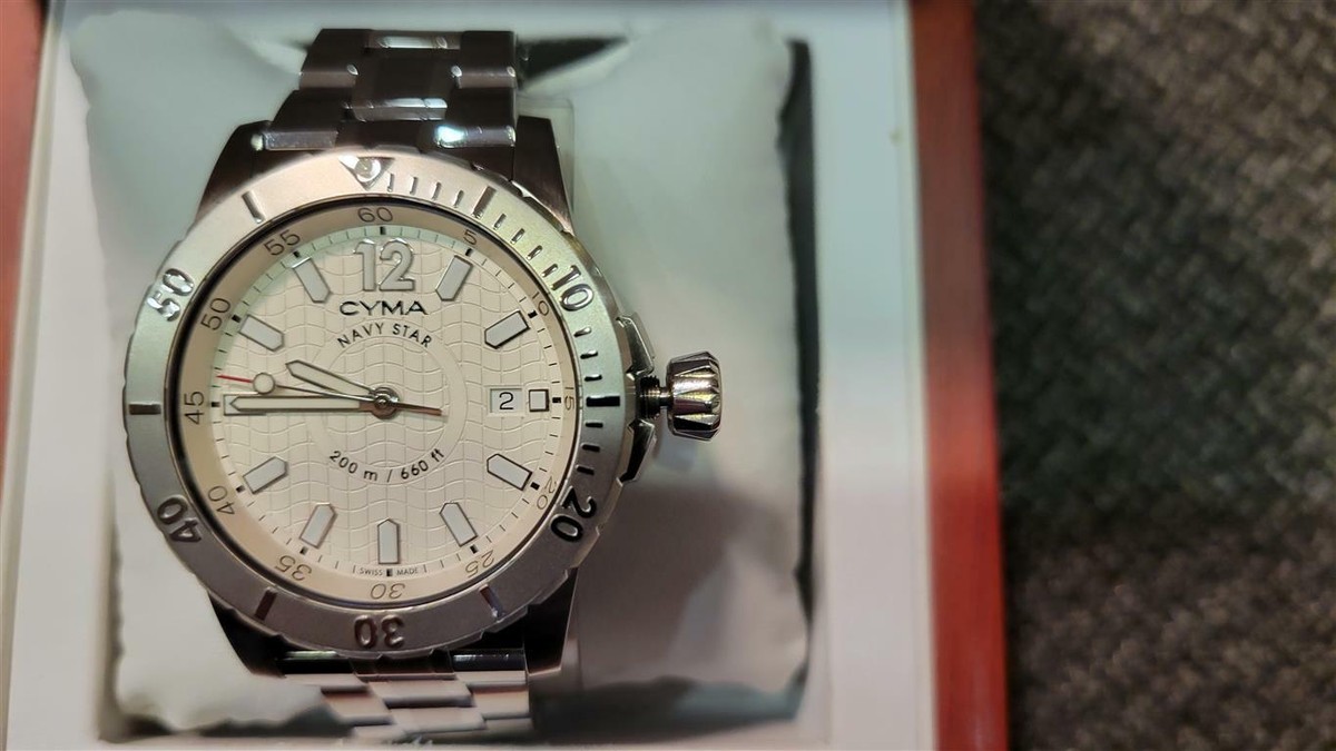 CYMA Navy Star World GTS Swiss Made Chronometer Skin Diver CYMA Navy Star World GTS Swiss Made Chronometer Skin Diver