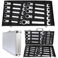Gelenk Ratschenschl&uuml;ssel Set Ring Maul Schl&uuml;ssel Satz 6-32mm Werkzeug 22 tlg