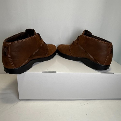 BOKS by Reebok Leather Ankle Boot Classic Preppy Womens 7 EUC - Picture 7 of 10