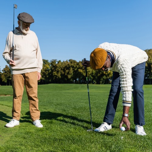 Senior Golf Tees Designed for Shaky Hands and Golfers with Multiple Sclerosis MS - Picture 5 of 6