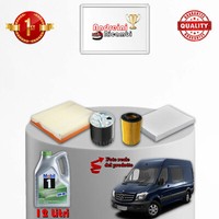 Wartungsset 4 Filter Und ÖL Mercedes Sprinter II 316 CDI 120KW 163PS 2009