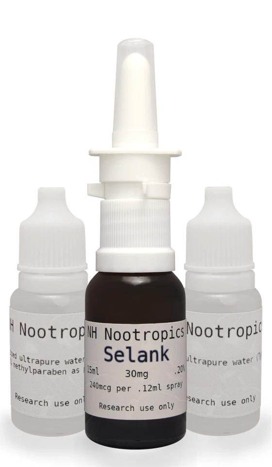 NH NOOTROPICS Selank .20% peptide and solution