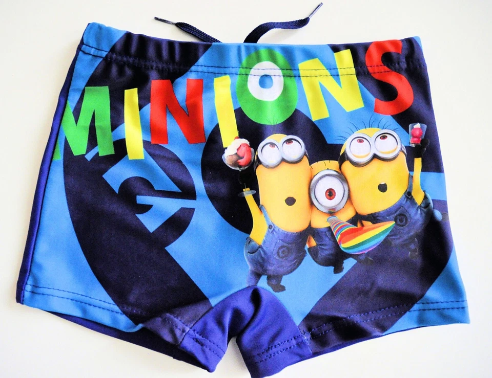 MAILLOT DE BAIN LES MINIONS bleu pour enfant / garçon - Photo 1/1