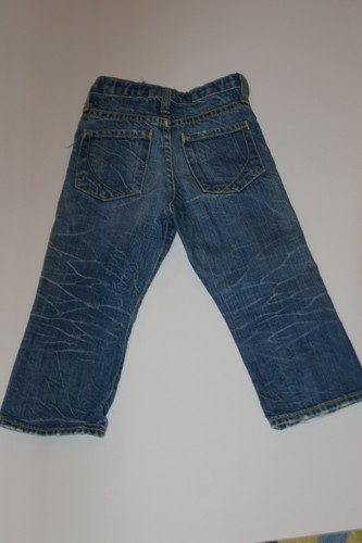 PAPER DENIM & CLOTH 5 Pocket Distressed Cotton Jean Sz 2 - Picture 4 of 6