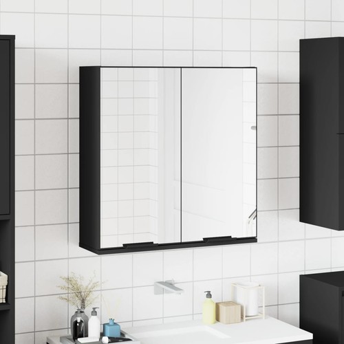 Armario de Baño con Espejo Mueble de Almacenamiento Tocador para Aseo vidaXL - Imagen 8 de 125