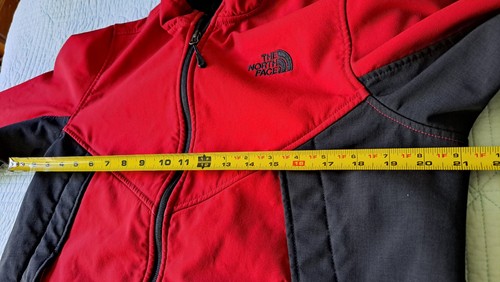 Chaqueta The North Face roja y negra cremallera completa abrigo grande L para hombre *Leer* - Imagen 10 de 13