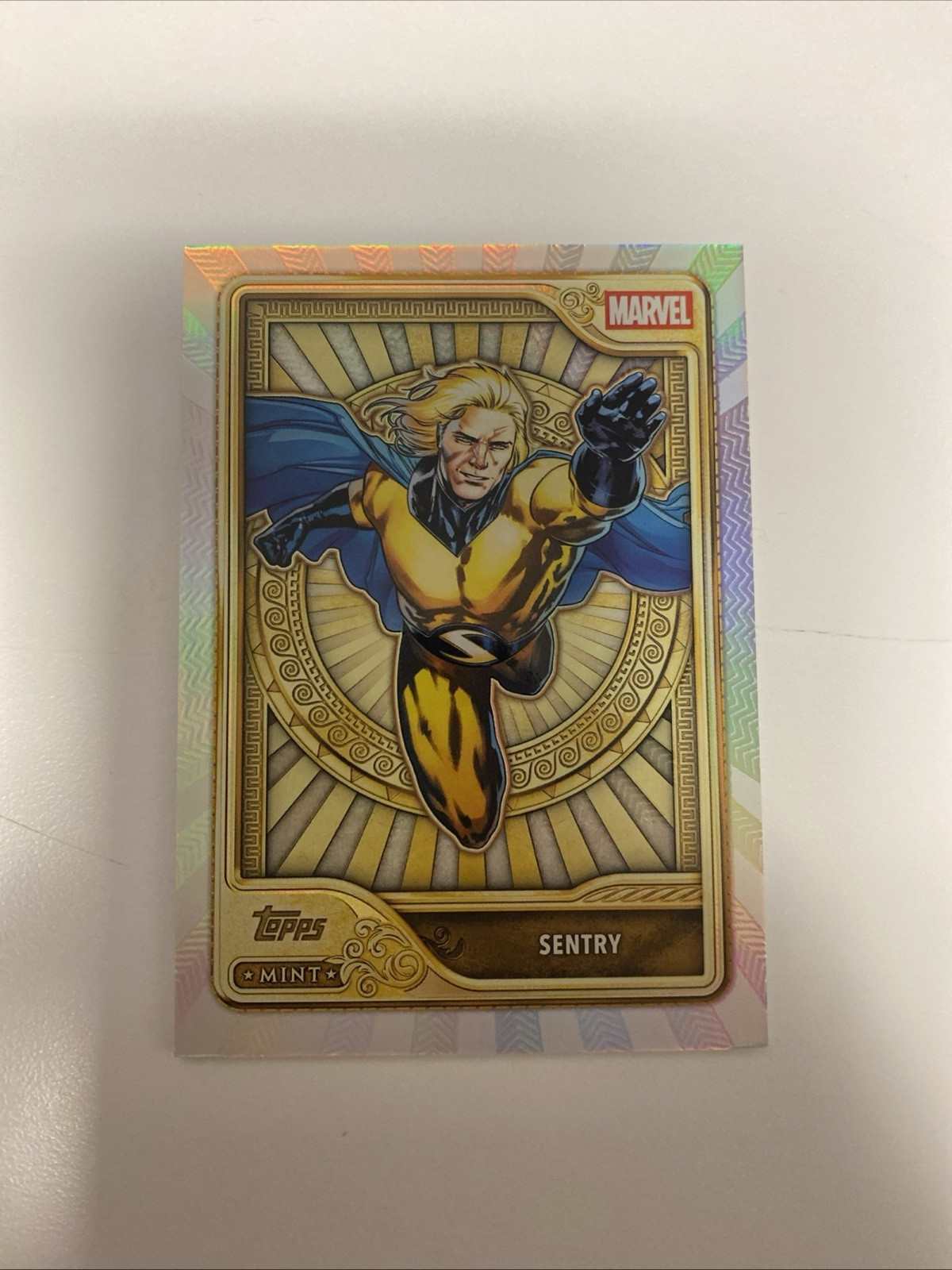 2026 Topps Mint Marvel SDCC Sentry Gold Foil Card #79