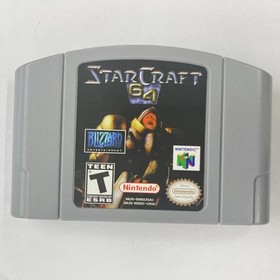 StarCraft 64 - Nintendo 64 (N64) Hard to find Tested and working Popular title