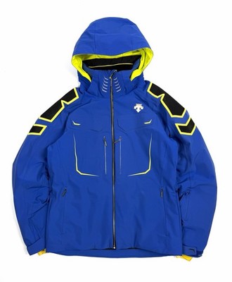 Descente Ski Jacket D8-8617 Insulated Waterproof 20K Alpine Men s L Blue Yellow