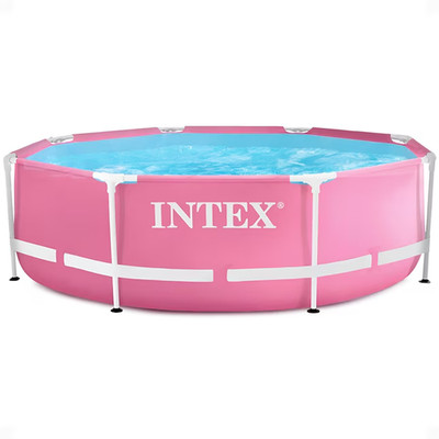 Intex 28290EH 8' x 30'' Round Metal Frame Above Ground Swimming Pool (US STOCK)