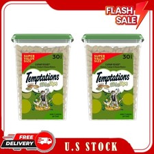 Temptations Mixups Catnip Fever Flavor Crunchy and Soft Cat Treats, 60 oz Tub