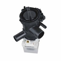 Ablaufpumpe 10032297 Ers. Bosch 00145212 Mit Pumpenkopf U. Sieb F. Waschmaschine