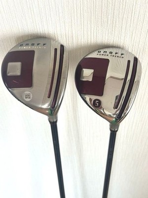 GLOBERIDE ONOFF AKA Fairwayholz 2er Set Flex-R/S ohne Head Cover