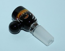 14mm FREQUENCY Slide Bowl Tobacco w/built-in screen Glass Slide 14 mm