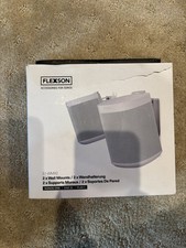 Flexson S1-WMX2 – 2 x Wall Mount for Sonos WHITE (NEW)