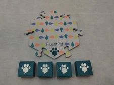 Fluent Pet Get Started Kit - 4 Fluent Pet Buttons 1 Hex Tile Training
