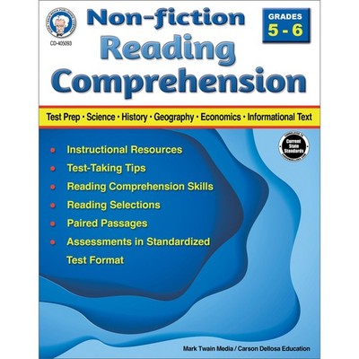 Schyrlet Camero Nonfiction Reading Comprehension Workbook, Grades  (Taschenbuch)