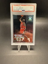 1998 SKYBOX MOLTEN METAL #141 MICHAEL JORDAN HOF PSA 9