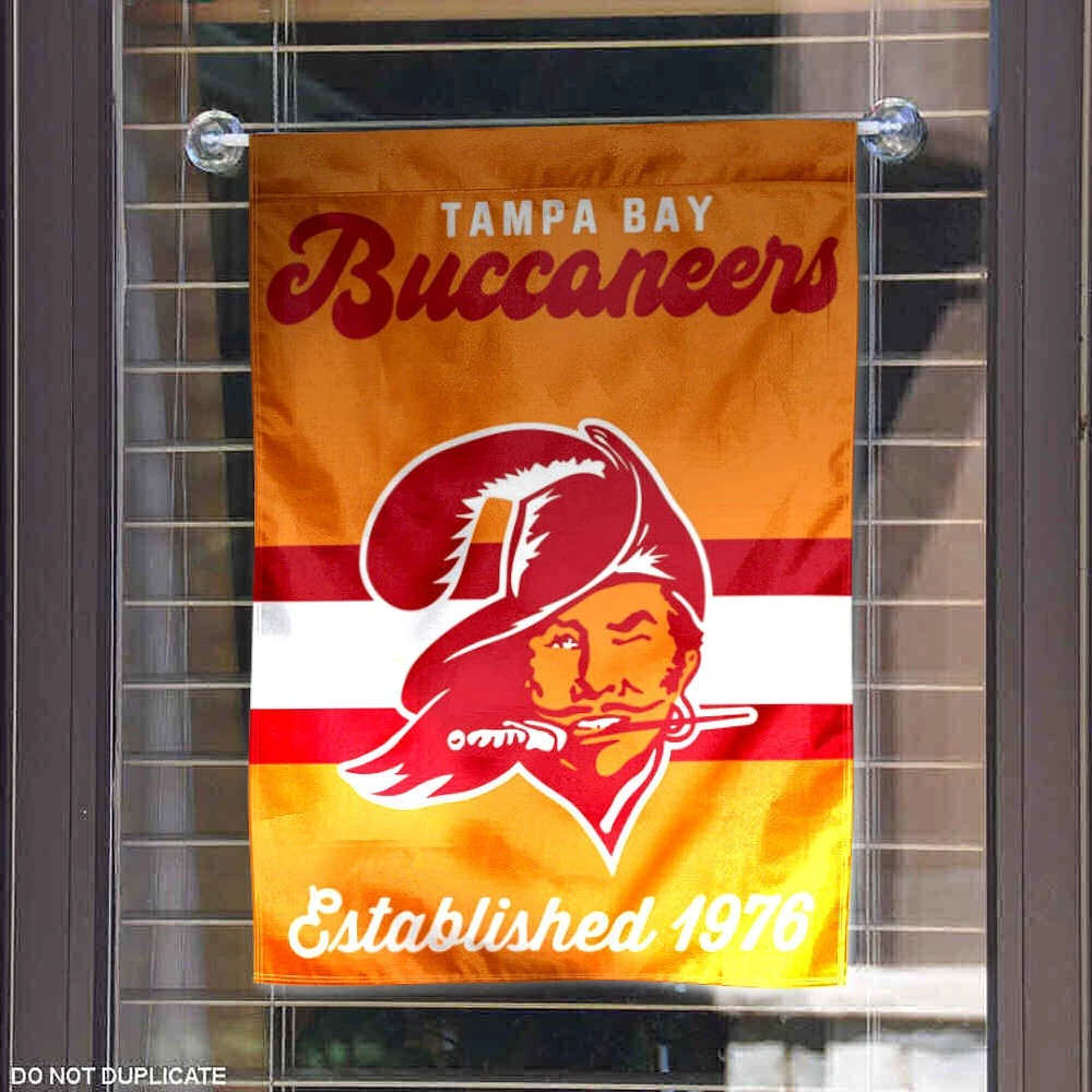 Tampa Bay Buccaneers Throwback Retro Vintage  Garden Yard Banner Flag
