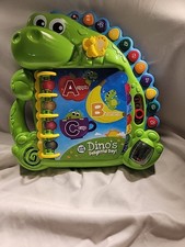 LeapFrog Dino  s Delightful Day Electronic Book Educational Learning Toy
