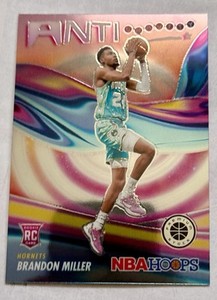 2023-24 Panini Nba Hoops Premium Stock - Anti-Gravity Brandon Miller #11 (RC)